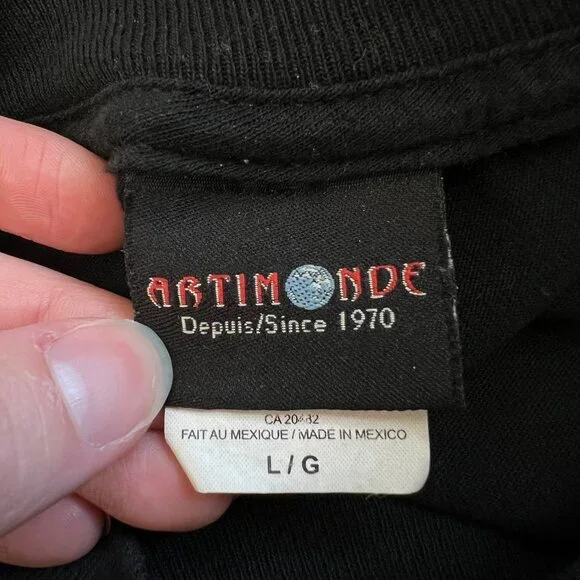 Vintage Oversized Band Tee Heavy Death Metal T-Shirt Merch Graphic Goth Punk - Picture 3 of 6